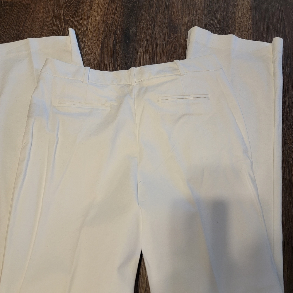 Worthington white dress pants size 6 EUC